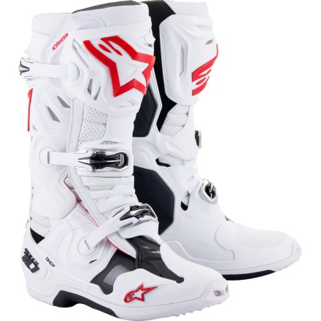BOOT T10 S-VNT WT/RD 9