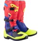 BOOT TECH3 RD/BL/ YL FL 13