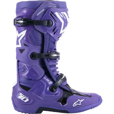 BOOT TECH 10 PURPL/BLK 8