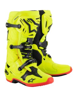 BOOT TECH 10 YLW/BK/RD 7