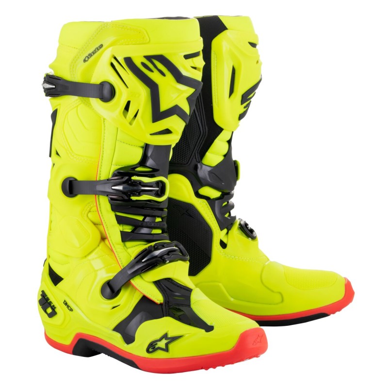 BOOT TECH 10 YLW/BK/RD 9