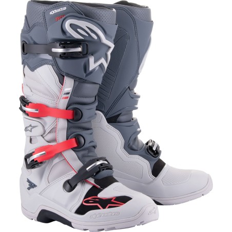 BOOT T7 ENDURO GRAY/RD 10