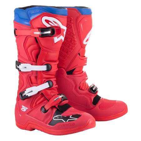 BOOT TECH5 RED/BLUE 9
