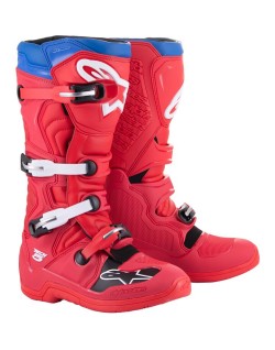 BOOT TECH5 RED/BLUE 12