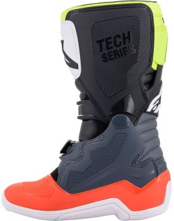 BOOT TECH7S GY/RD/YL 4