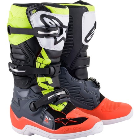 BOOT TECH7S GY/RD/YL 5