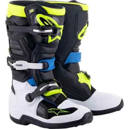 BOOT TECH7S BK/BL/YL 3