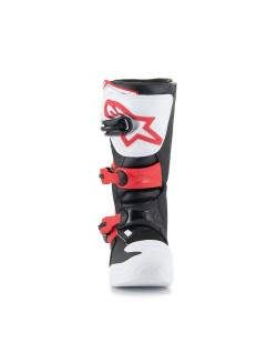 BOOT TECH3S YTH WT/BK/R 2