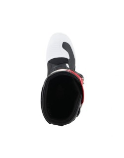 BOOT TECH3S YTH WT/BK/R 6