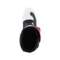 BOOT TECH3S YTH WT/BK/R 6