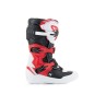 BOOT TECH3S YTH WT/BK/R 6