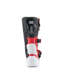BOOT TECH3S YTH WT/BK/R 6