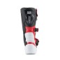 BOOT TECH3S YTH WT/BK/R 6