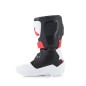 BOOT TECH3S YTH WT/BK/R 7