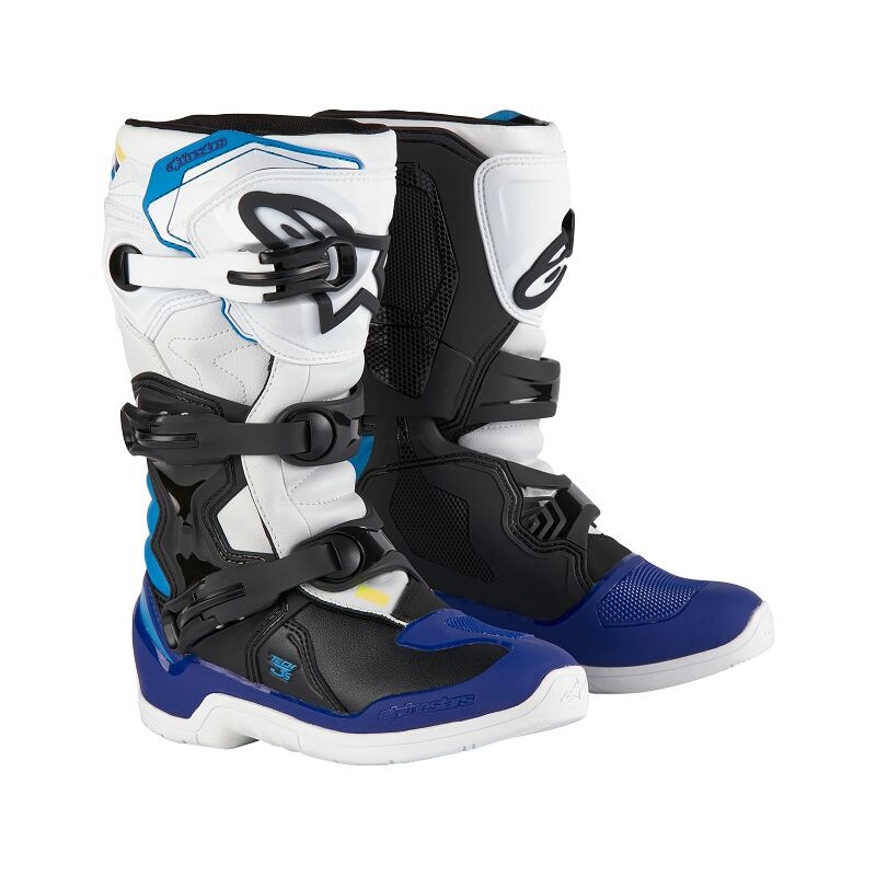 BOOT TECH3S YTH WT/BK/B 4