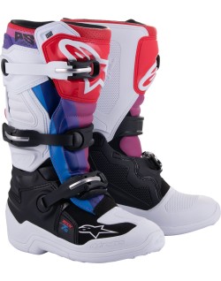 BOOT TECH7S W/B/RAINBOW 8