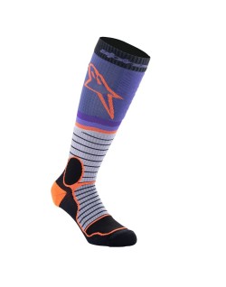 SOCK MX PRO PUR/BK/GY S