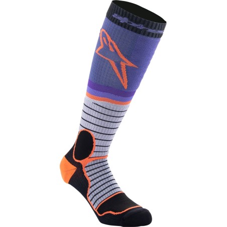 SOCK MX PRO PUR/BK/GY M