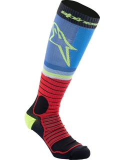 SOCK MX PRO BLK/GY/BLU L