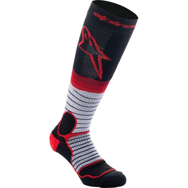 SOCK MX PRO BLK/GY/RED M