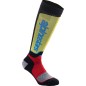 SOCK MX PLUS BLK/RED/BL S
