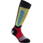 SOCK YTH MX+ BLK/RED/BL