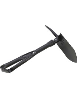 SHOVEL FOLDBLE BLK MSE