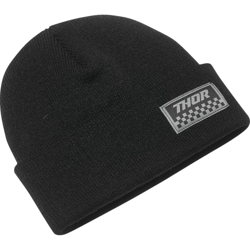 BEANIE THOR S23 CHECKR BK