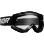 GOGGLE CMBT RACR YTH BK/WH