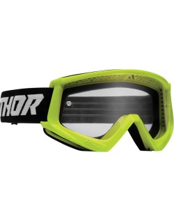 GOGGLE CMBT RCR YTH FLAC/BK