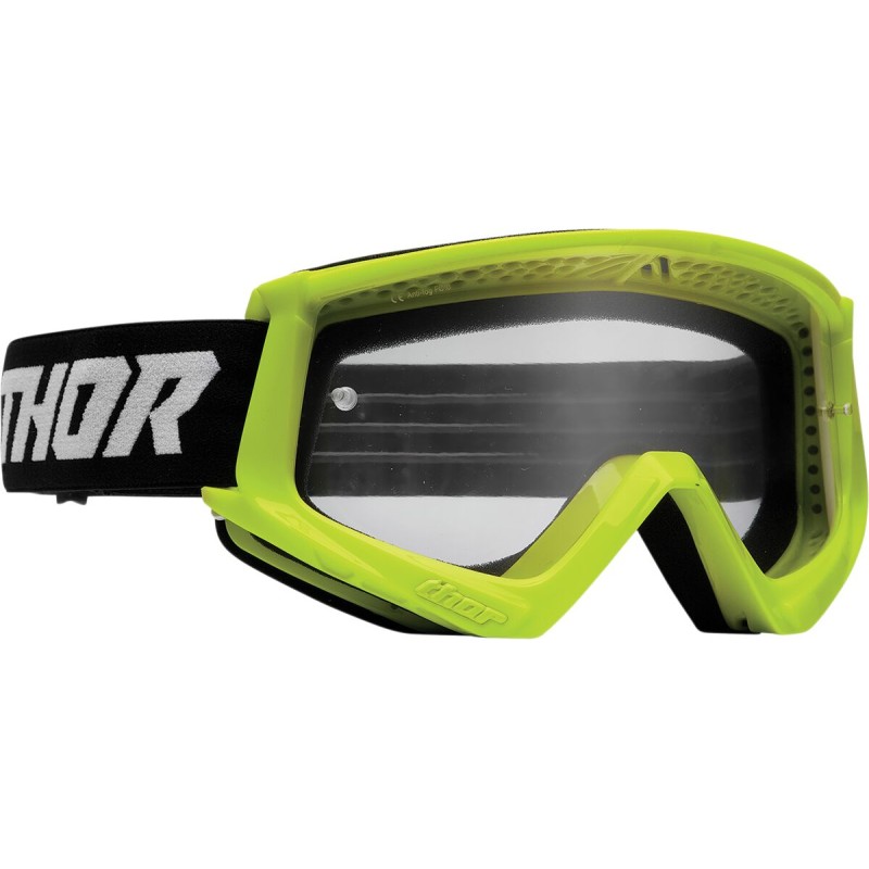 GOGGLE CMBT RCR YTH FLAC/BK