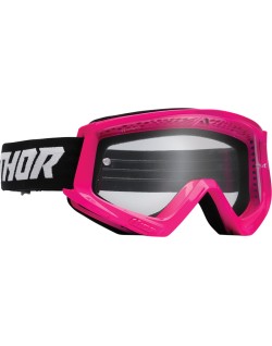 GOGGLE CMBT RCR YTH FLPK/BK