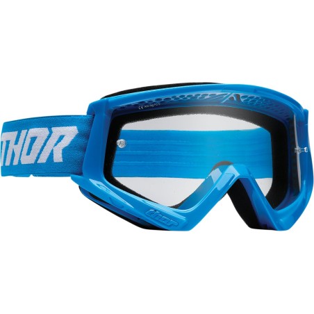 GOGGLE CMBT RACR YTH BL/WH