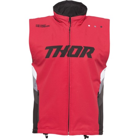 VEST THOR WARMUP RD/BK 2X