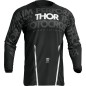 JERSY PULSE MONO BK/WH SM