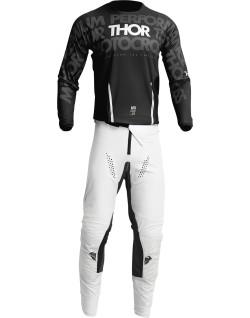 JERSY PULSE MONO BK/WH SM