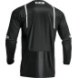 JERSY PULSE MONO BK/WH LG