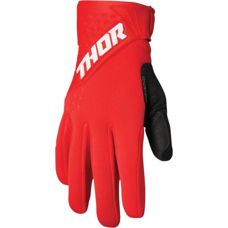 GLOVE SPECTRUM COLD RD/WH 2X