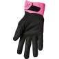 GLOVE SPECTRUM WMN PK/BK LG