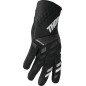 GLOVE WMN SPECTRUM BK/WH MD
