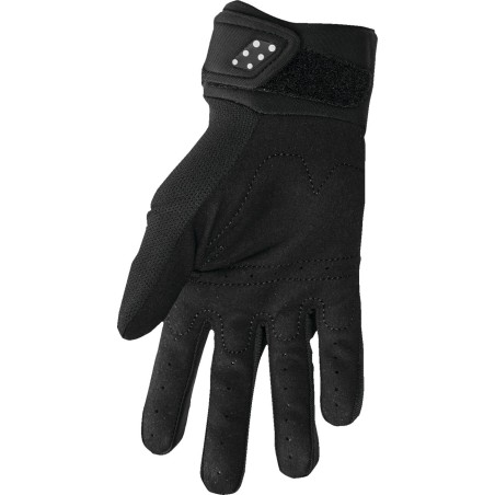 GLOVE WMN SPECTRUM BK/WH LG