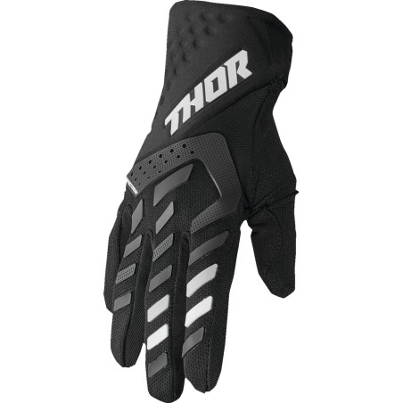 GLOVE WMN SPECTRUM BK/WH XL