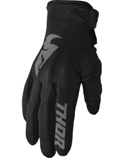 GLOVE WMN SECTOR BK/GY MD
