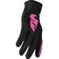 GLOVE WMN SECTOR BK/PK LG