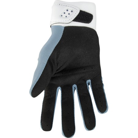 GLOVE WMN SPECTRUM BL/WH MD
