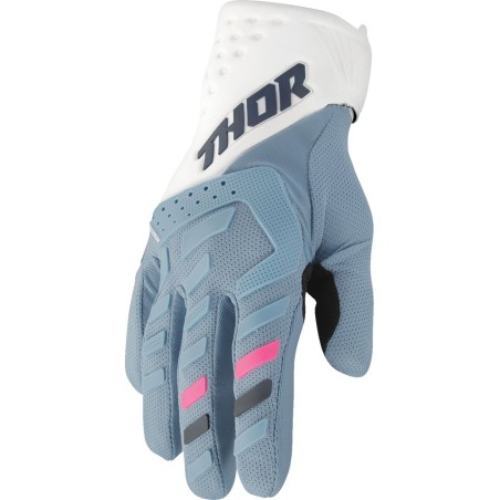 GLOVE WMN SPECTRUM BL/WH XL