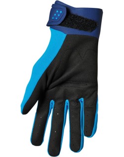 GLOVE SPECTRUM YT BL/NV XS