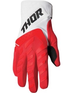 GLOVE SPECTRUM YT RD/WH LG