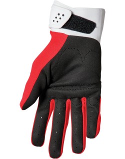 GLOVE SPECTRUM YT RD/WH LG