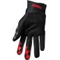 GLOVE INTENSE CHEX BK/GY SM